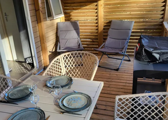 Mobil 4 Personnes Climatise Campingplads